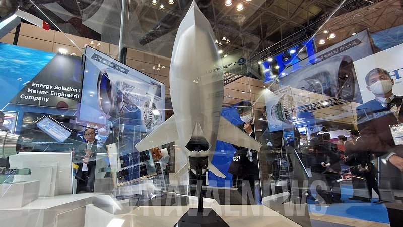 Макет новой японской противокорабельной ракеты